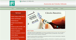 Desktop Screenshot of mestiericalculos.com.br