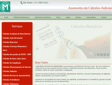 Tablet Screenshot of mestiericalculos.com.br